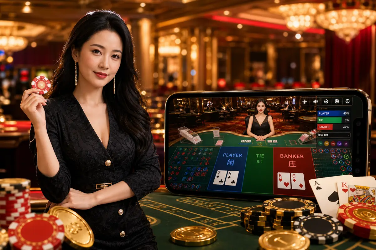 mb8rock Casino dealer profesional siaran langsung
